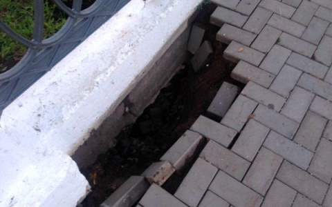 В Кирове укрепят тротуары и восстановят брусчатку на Набережной Грина