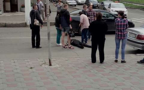 В центре Кирова иномарка сбила мужчину-пешехода