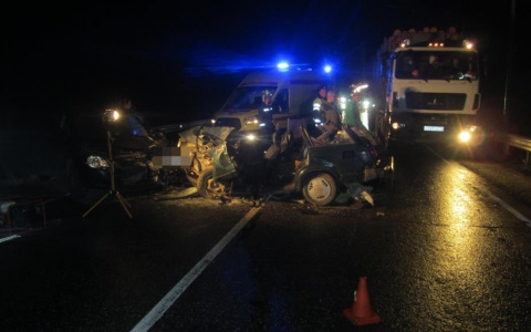 На трассе по направлению к Кирову произошло смертельное ДТП