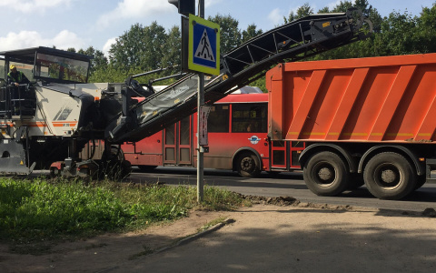 Проверка слухов: на Ленина в Кирове сняли новый слой асфальта?