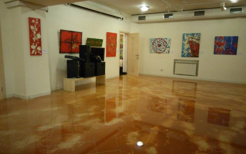 Центр современного искусства "Галерея прогресса" затопило