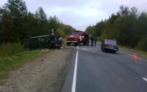 На трассе «Вятка» произошло ДТП: один человек погиб, девять пострадали