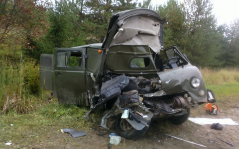 Появились фото ДТП на трассе «Вятка», где пострадали 10 человек