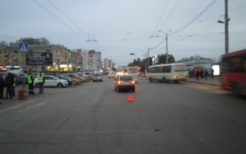 В Кирове у вокзала женщина-водитель малолитражки сбила ребенка