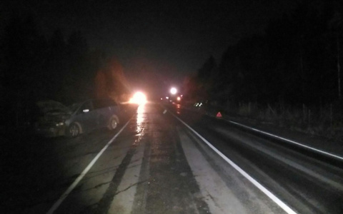 В Кировской области иномарка влетела в КамАЗ: погибла женщина-пассажир