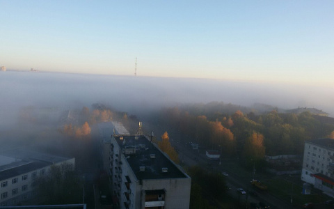 Туман в Кирове:  подборка завораживающих фотографий из соцсетей