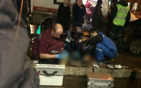 ДТП на улице Труда: девушку пытались реанимировать на проезжей части