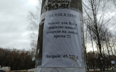 Кировчанин за деньги предлагает отстоять очередь в МФЦ