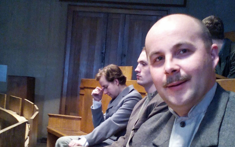 Кировчанин о съемках в сериале «Троцкий»: «На двухминутный эпизод ушло около 8 часов»