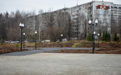 В Кочуровском парке установили фонтан