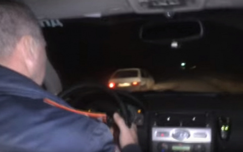 Пьяный лихач спровоцировал погоню со стрельбой в Кирове