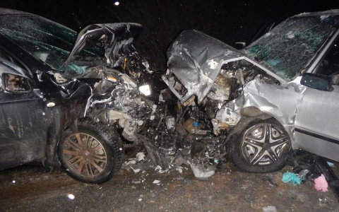 На трассе «Вятка» в лобовом столкновении погибли два человека