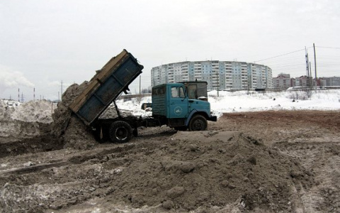 В Кирове сократили количество снежных свалок