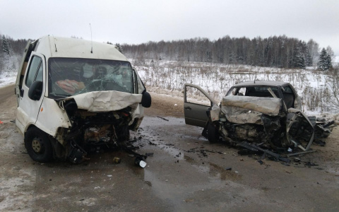 В Кировской области в лобовом столкновении погиб 20-летний водитель