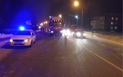 В Яранске фура сбила женщину на пешеходном переходе