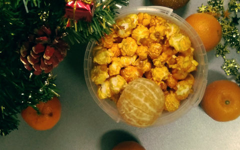 Кировчане смогут отведать мандариновый попкорн