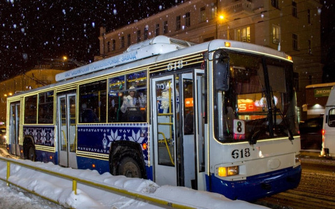 В Кирове в новогоднюю ночь работа общественного транспорта будет продлена