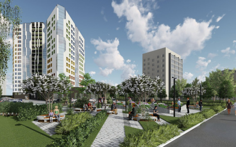Напротив парка имени Кирова рядом с новостройкой появится еще один сквер