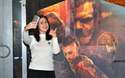 Предпремьерный показ фильма "Скиф" в "Колизее"