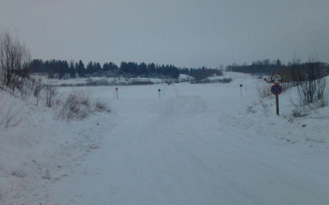 18 января в Кировской области заработала первая автомобильная переправа