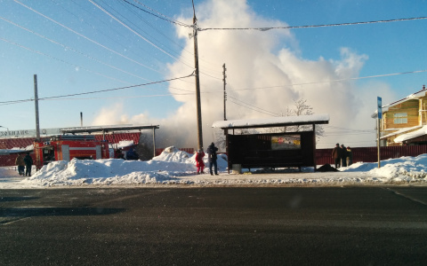 В Кирове сгорела пекарня