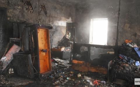 В Слободском ночью сгорел дом: на пепелище нашли тела двух человек