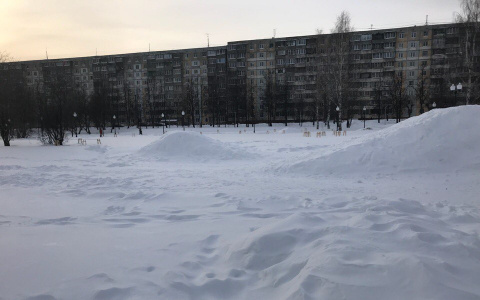 На уборку нового Кочуровского парка в Кирове пожаловались молодые мамы