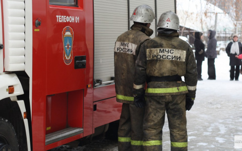 В Кировской области произошел пожар в частном жилом доме