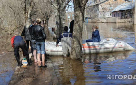 Названы адреса, где можно будет достать воду и еду во время паводка в Кирове