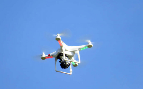 В чепецкую колонию через квадрокоптер хотели передать запрещенные предметы