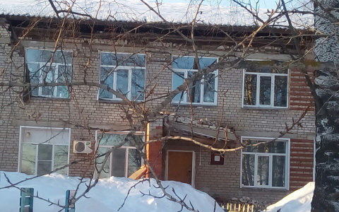 Появились фото разрушенного детского сада в Арбаже