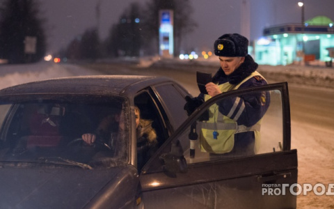 В выходные в Кирове пройдут "сплошные проверки" водителей