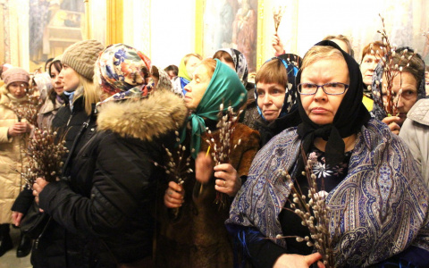 Фоторепортаж: как в Кирове  отметили Вербное воскресенье