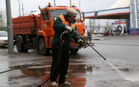 В Кирове проведут влажную уборку улиц