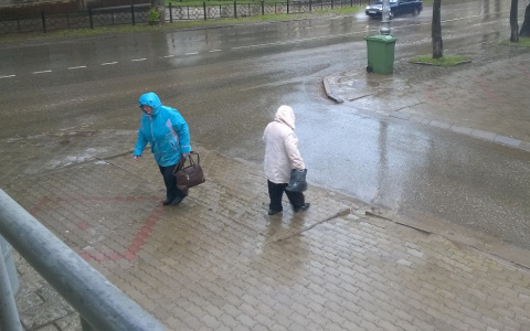 На юге Кировской области пройдут сильные дожди