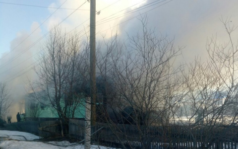 В Кировской области в пожаре погибла женщина