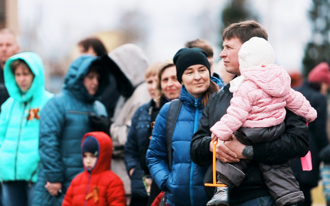 Праздник Победы прямо во дворе