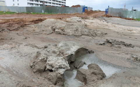 В одном из микрорайонов Кирова обнаружили опасные строительные отходы