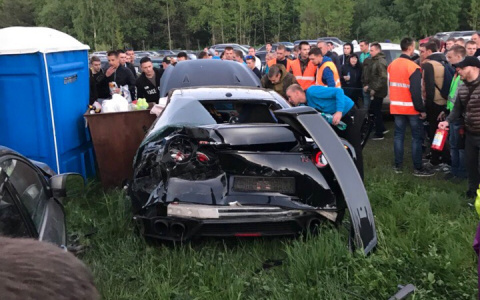 После ДТП с Nissain GT-R  на полигоне на Советском тракте не будут проводить гонки