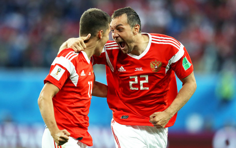 Сборная России во втором туре победила Египет со счетом 3-1