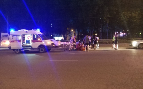 У бывшей "Мечты" на Московской сбили перебегавшего дорогу пешехода