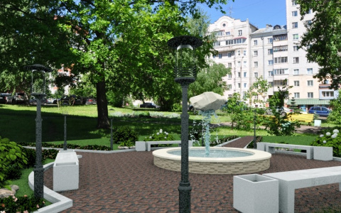 В Кирове появится новый сквер с фонтаном