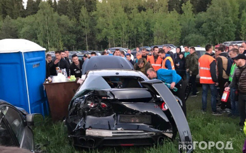 После ДТП  с Nissan GT-R  на полигоне в Кирове возобновляют гонки