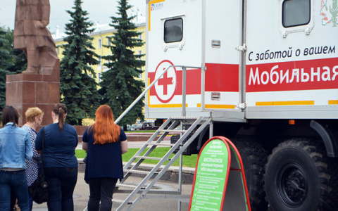 На Театральной площади можно стать донором крови