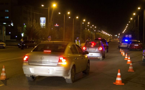 В Нововятском районе полицейские задержали пьяного водителя стрельбой по колесам