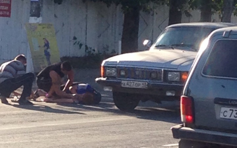 В Коминтерне "Газель" сбила пенсионерку на велосипеде