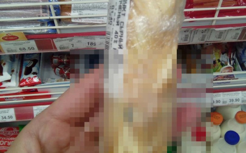 Кировчанке попался сыр с мертвой мухой