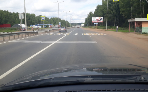 На дорогах Кировской области появилась звуковая разметка