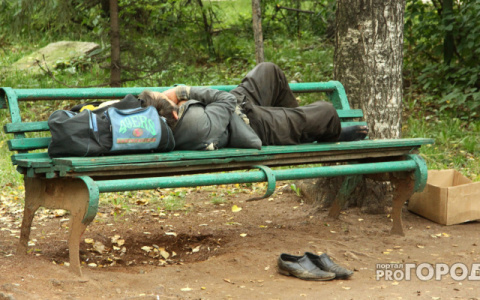 Уличный бродяга украл из кировского  университета технику на 50 тысяч