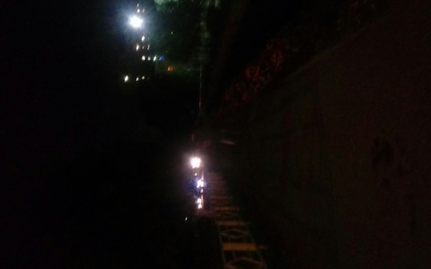 Вечером на улицах Кирова не горят фонари: в городе оборвало провода